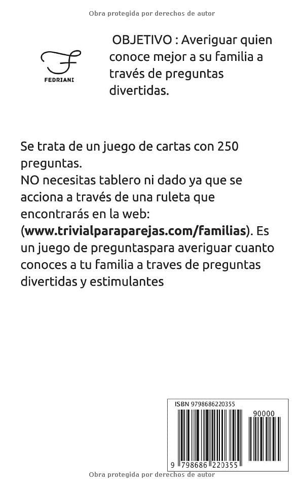 Miniatura 2 de Trivial para Parejas con Hijos Un Divertido Juego Familiar lleno de Retos, Verdades y Bulos. Cuánto conoces a tu familia (Spanish Edition)