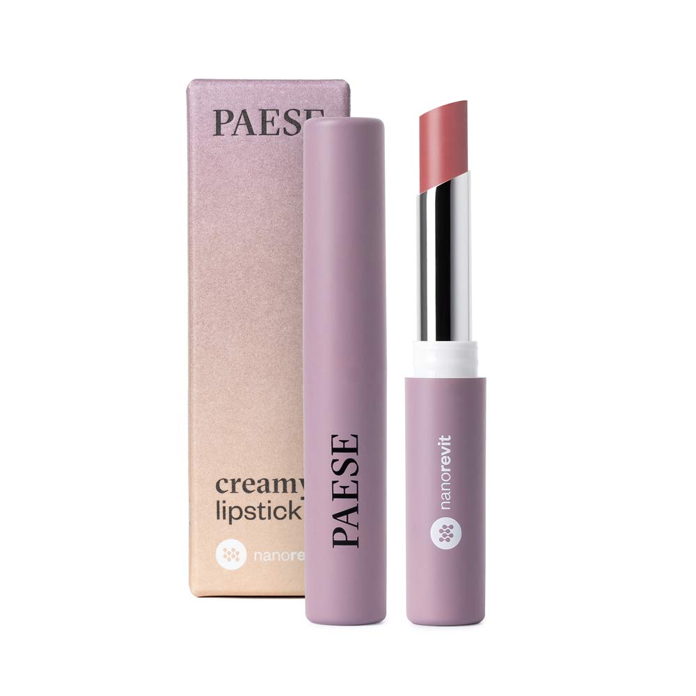 Paese Nanorevit Creamy Lipstick Strong, Long Lasting Colour, Creamy Moisturizing Effect with Black Current Seed Oil, (15 Classy)