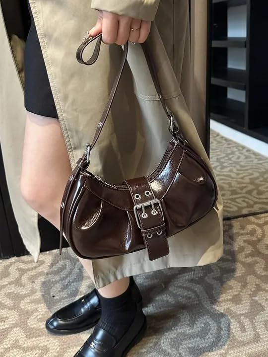 Image of HaveGlam Chunnt Ielit Stylish Leather-Finish Shoulder Bag Stylish Slingbag for Party, Travel & Shopping, Zip Closure Compact Purse Lightweight Handbag for Ladies & Girls