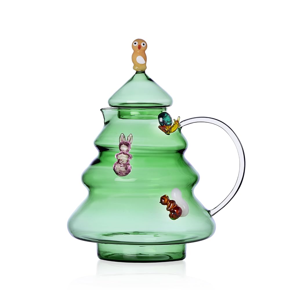 Pichet Wish Tree et Hibou Ichendorf H17.5 cm fini les tables banales