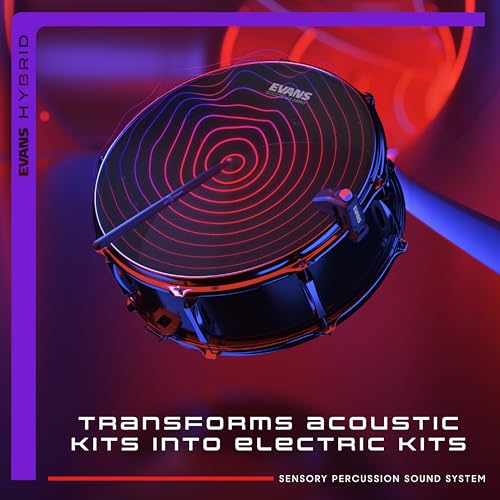 Evans Hybrid Sensory Percussion Sound System - Includes Software, Audio Interface, 3 Drum Sensors, & Cables - Transform ANY Drum Set Into Customizable Music Tool by Evans - Image 2