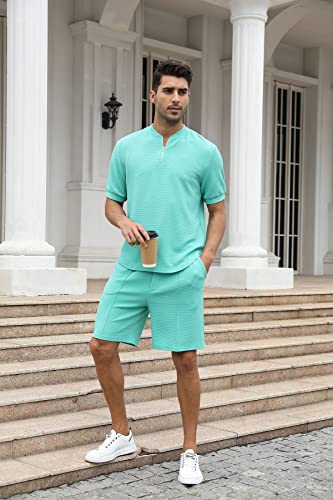 Survêtement décontracté homme ensemble jogging vert m - 2
