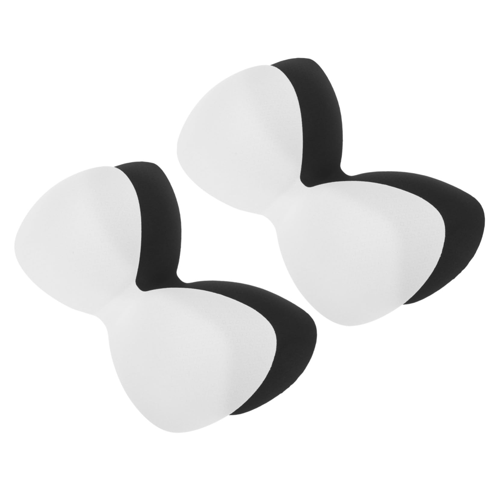 GALPADA 2sets Almohadillas Adhesivas Para Sujetador Pegajoso Lencerie Langeries Sujetadores Deportivos Bra Sartenes Inserciones De Copas De Sujetador Almohadilla Sujetador Nylon 4pcs*2