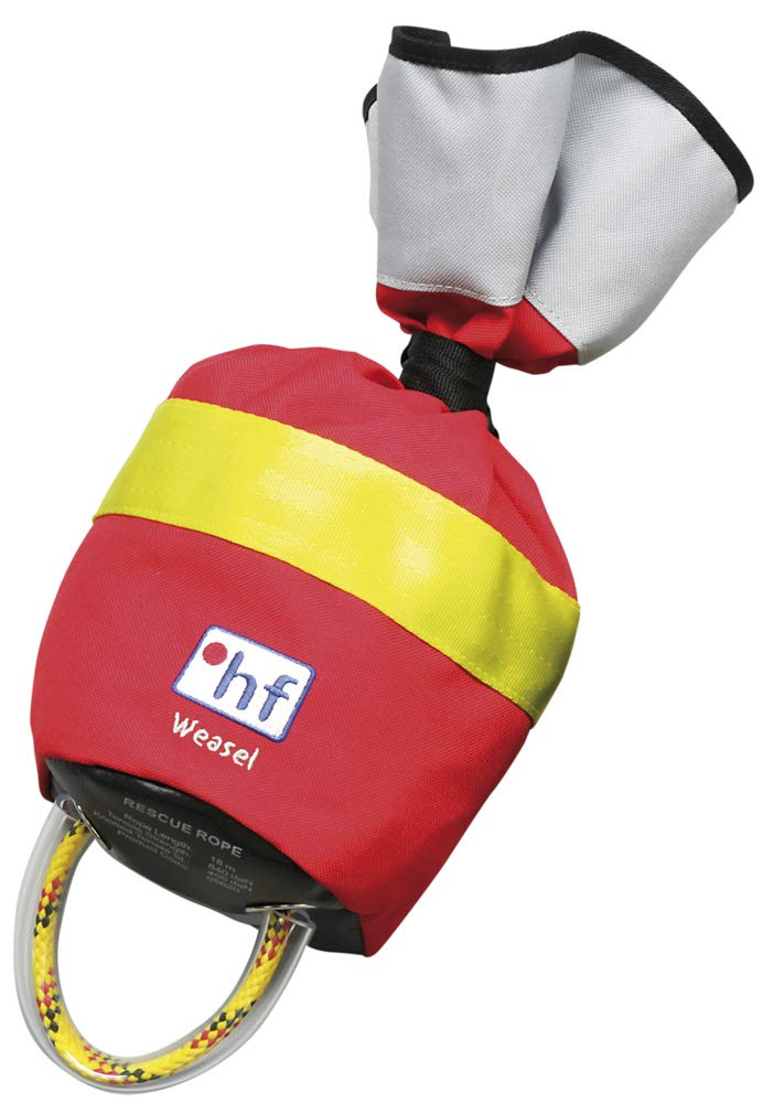 Cuerda Salvavidas HF Lanzamiento Saco Weasel 18 Metros Canoa Berg 2 Colores