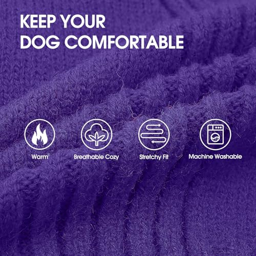 Image of Great Dane Sweater,5XL Extra Large Sweater for Giant Breed Dogs in Winter