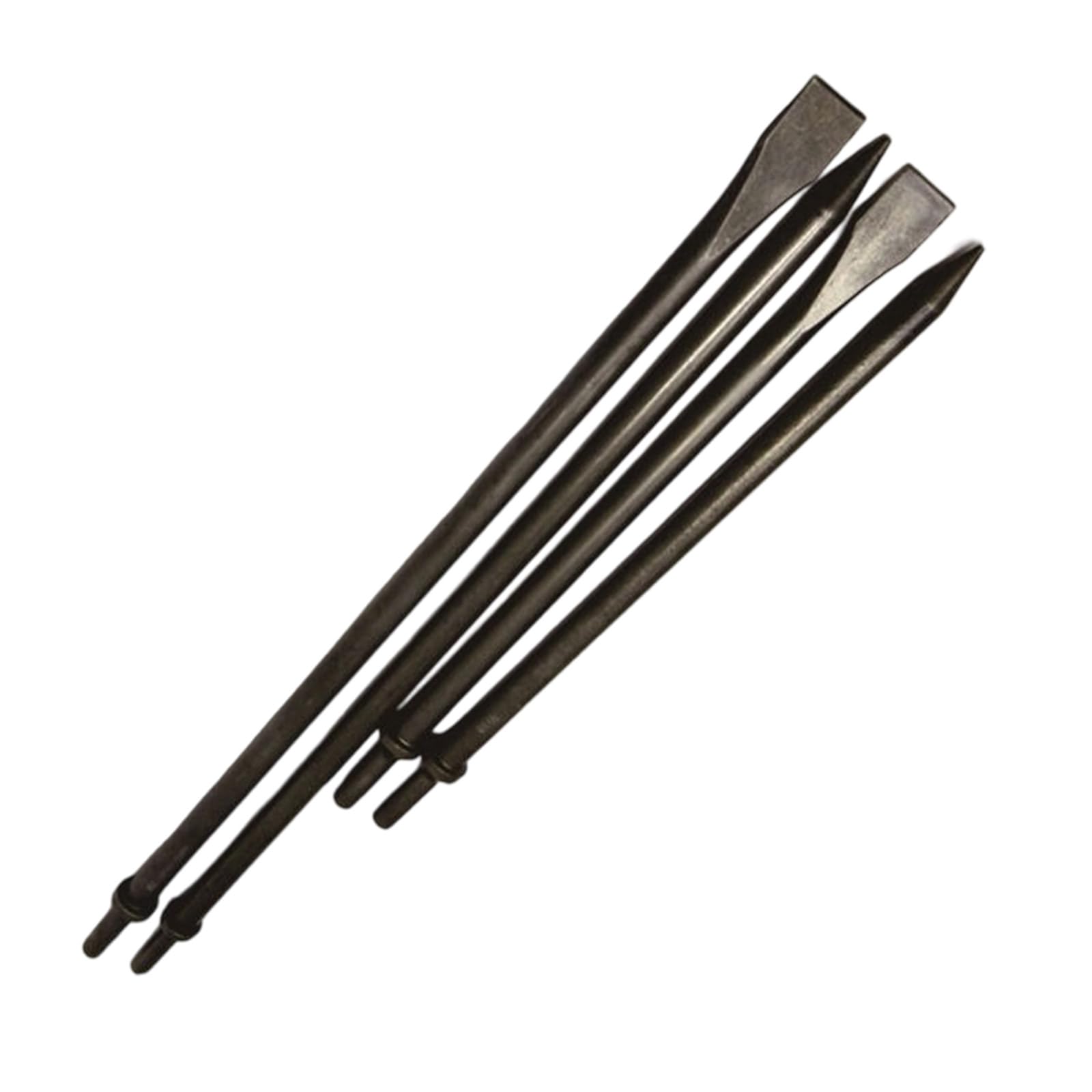 Scraper 350mm 450mm Air Pneumatic Hammer Chisels Round Collar Flat and Point Chisels Concrete Pneumatic Hammer
