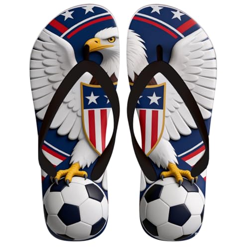 WSYGDSB USA Soccer Flip Flops