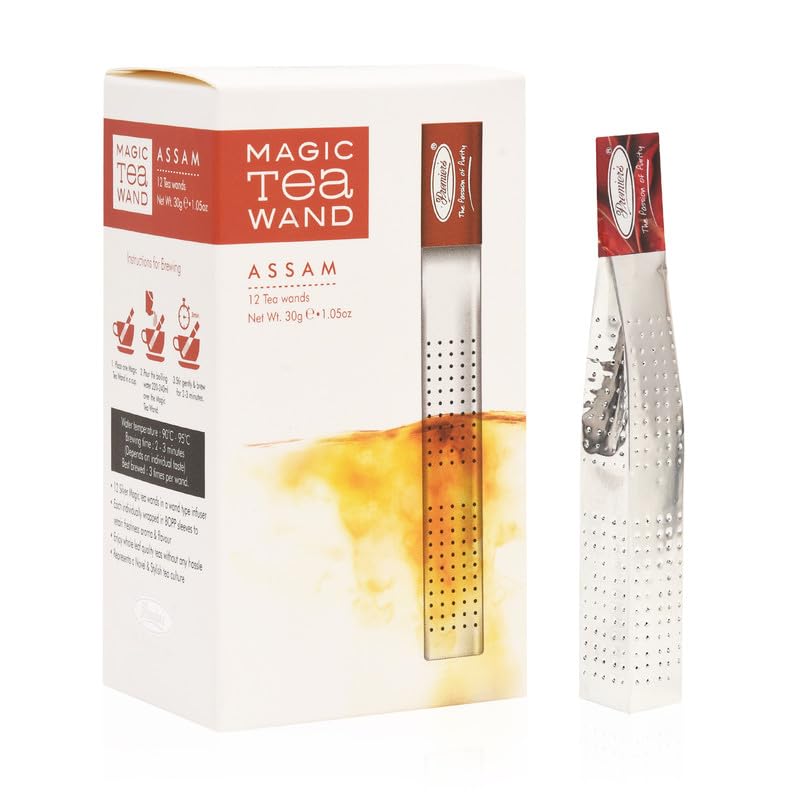 Té Assam negro pack de 12 varitas desechables miniatura 7