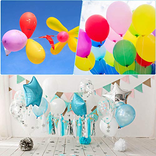 Image of Fishing Wire for Hanging, Selizo 4Pcs Clear Fish Line Fishing String Invisible Monofilament Nylon Thread for Hanging Decorations, Balloon Garland, Jewelry Making, Beading and Crafts