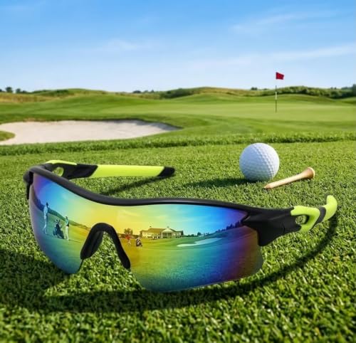 Image of Legend Eyewear Sports Sunglasses for Men Women Youth IPL Cricket Baseball Fishing Cycling Running Golf Motorcycle Tac Glasses UV400