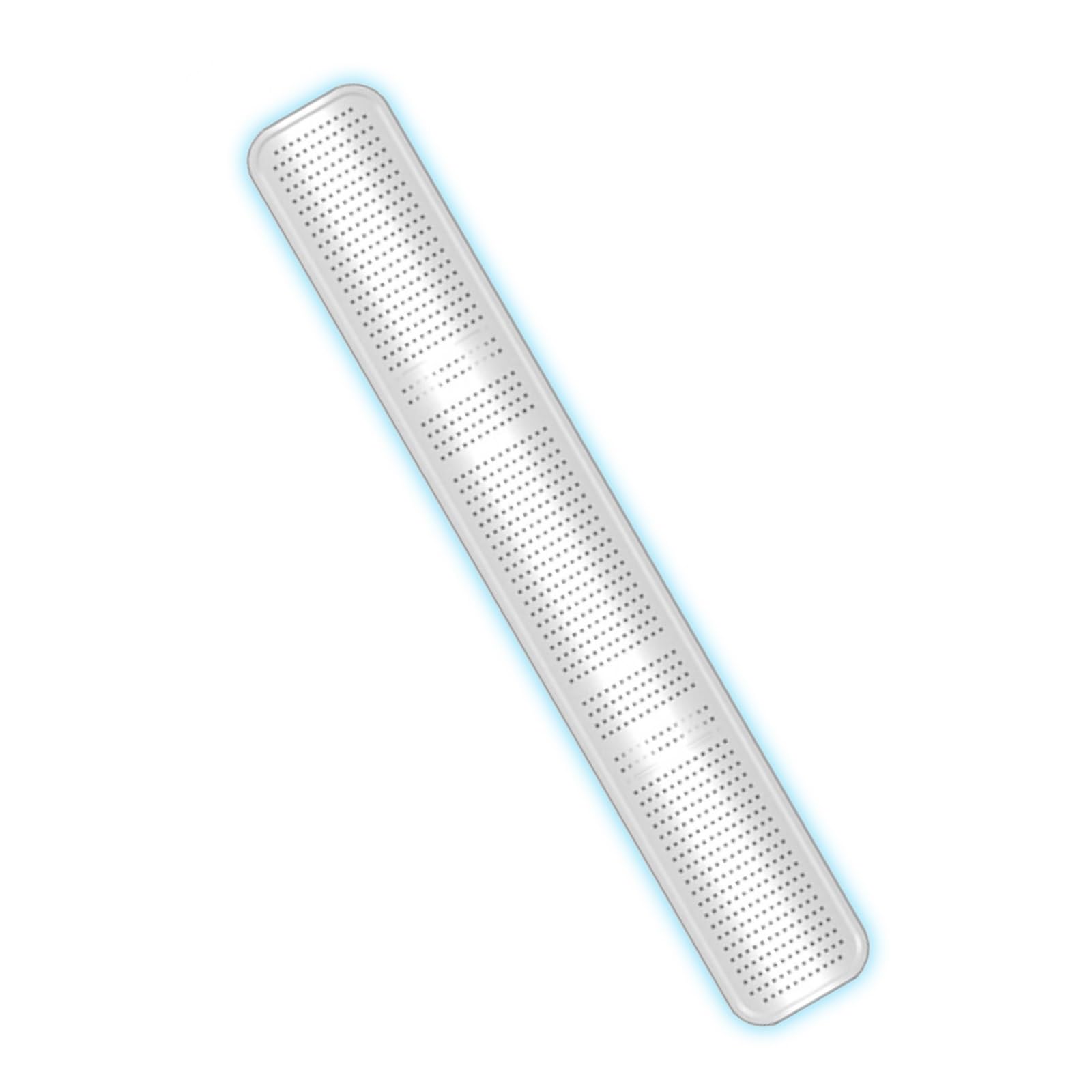 YGER JZGB Air Conditioning Vent Deflector, Air Vent Deflector, ABS Material, Anti-Direct Blowing Condensation, for Cylindrical Vertical Conditioner(White,96x20cm/38x8in)