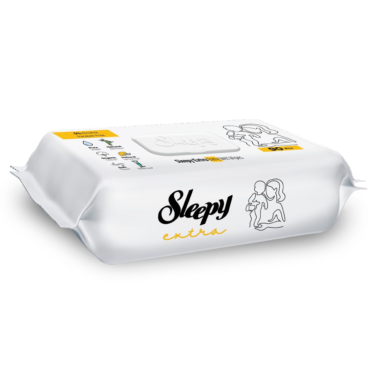 Sleepy Extra Islak Bebek Havlusu 24x90 (2160 Yaprak)
