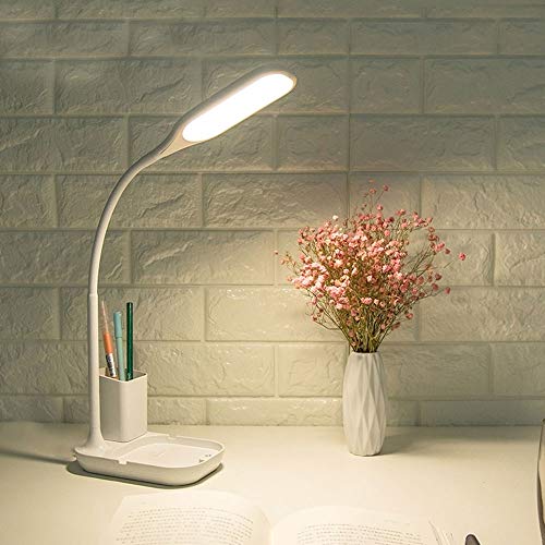 GUOCC luce da lettura vintage Portatile PORTATO Lampada da tavolo, lampada da tavolo regolabile, luce di protezione degli occhi, luce di lettura dimmerabile, lampada da comodino regalo, lampada da let - Image 5