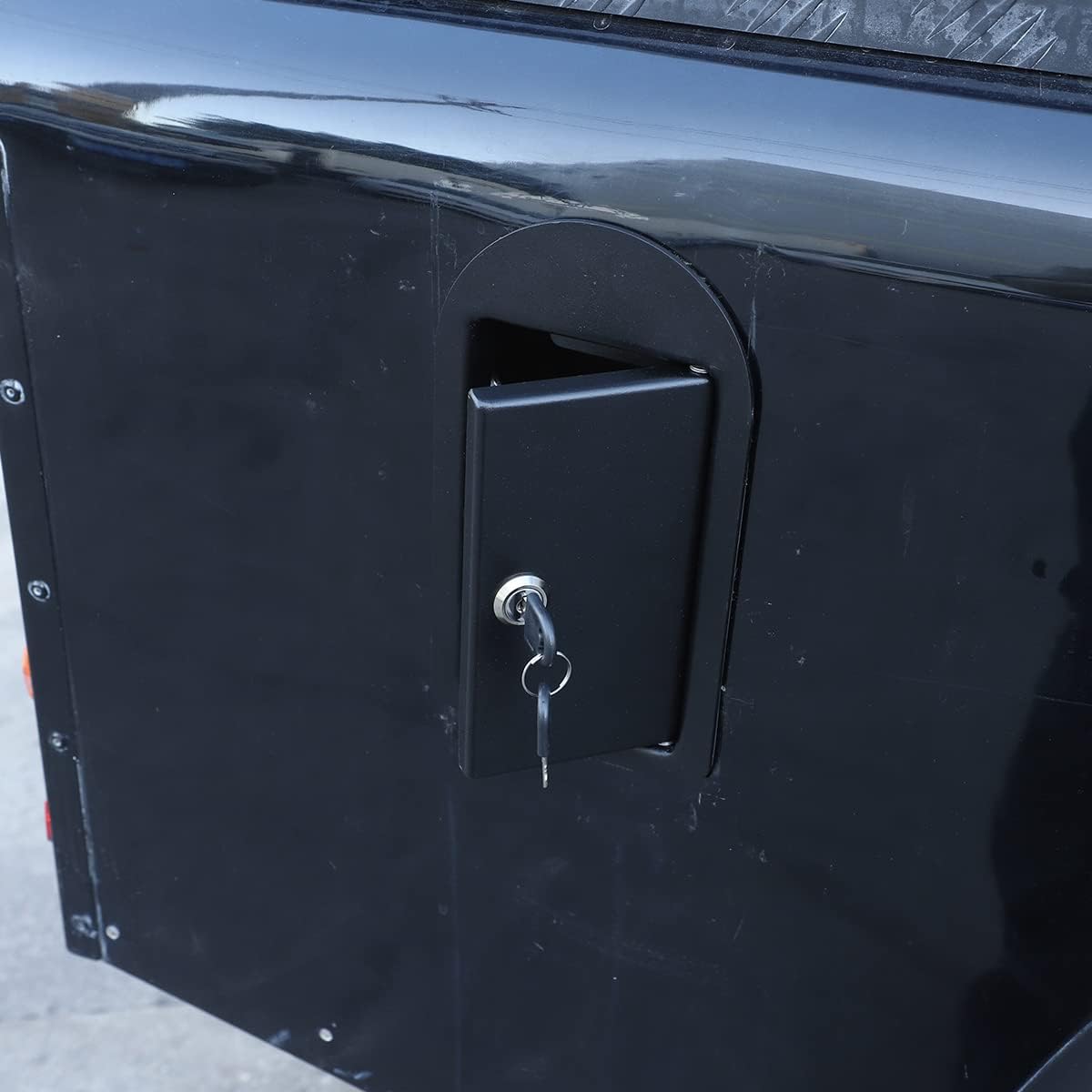 Aluminum Alloy Locking Gas Cap,Locking Fuel Cap For Land Rover Defender 2004-2019 Gas Tank Cover Exterior Accessories