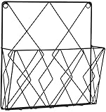 El estante de pared para revistas está hecho principalmente de material de hierro resistente y duradero para una larga vida útil