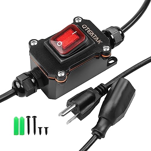 Snapklik.com : QTEATAK Inline Cord Switch DPST AC 20A-125V 16A-250V ...