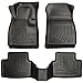 Husky Liners 98271 Black Weatherbeater Front & 2nd Seat Floor Liners Fits 2013-19 Buick Encore, 2015-19 Chevrolet Trax