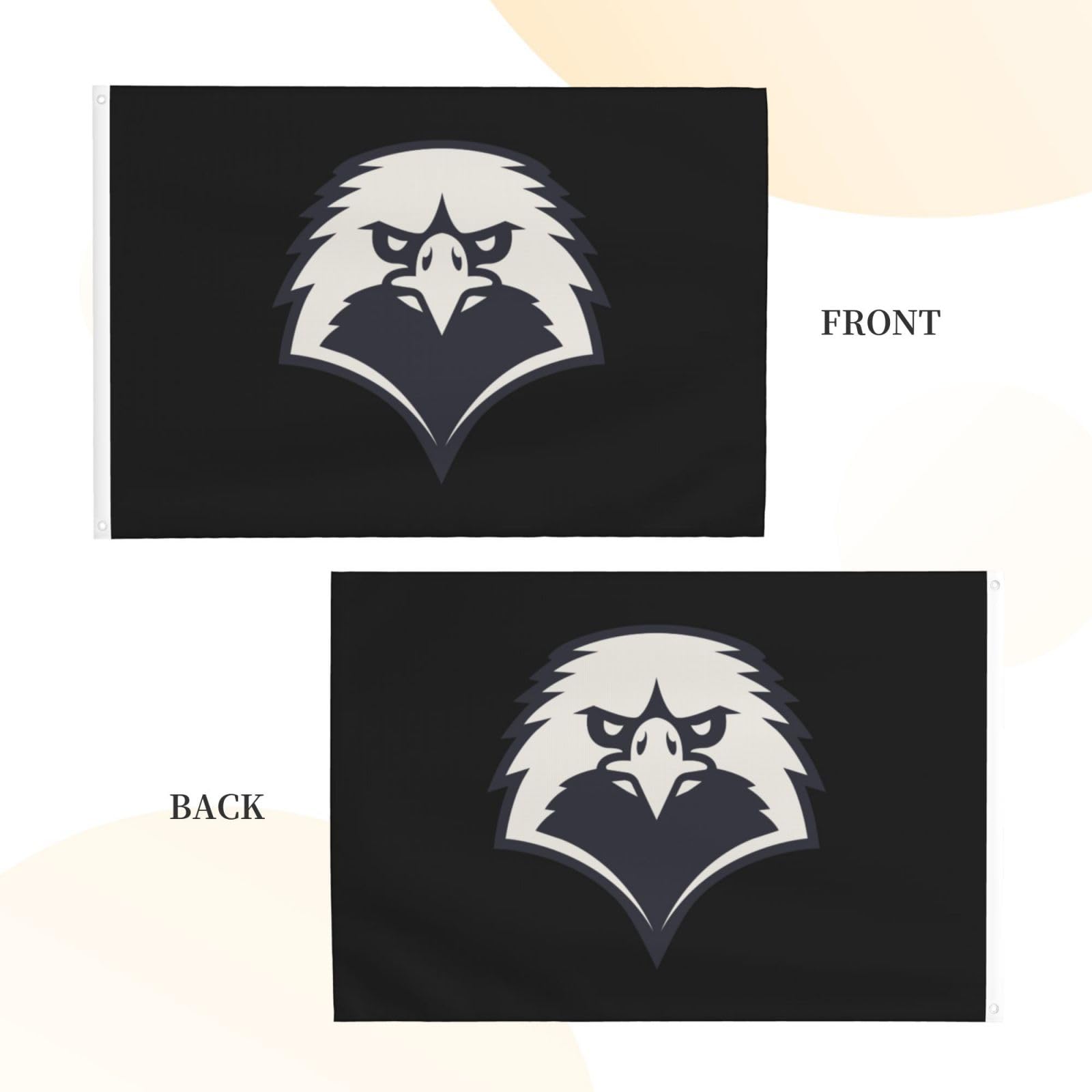 Amazon.com : QIZYOQA Eagle Mascot Flag 4x6 Ft Double Sided