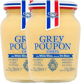 Grey Poupon Dijon Mustard (215g) - Pack of 2