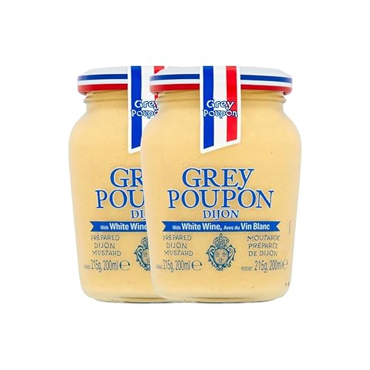 Grey Poupon Dijon Mustard (215g) - Pack of 2