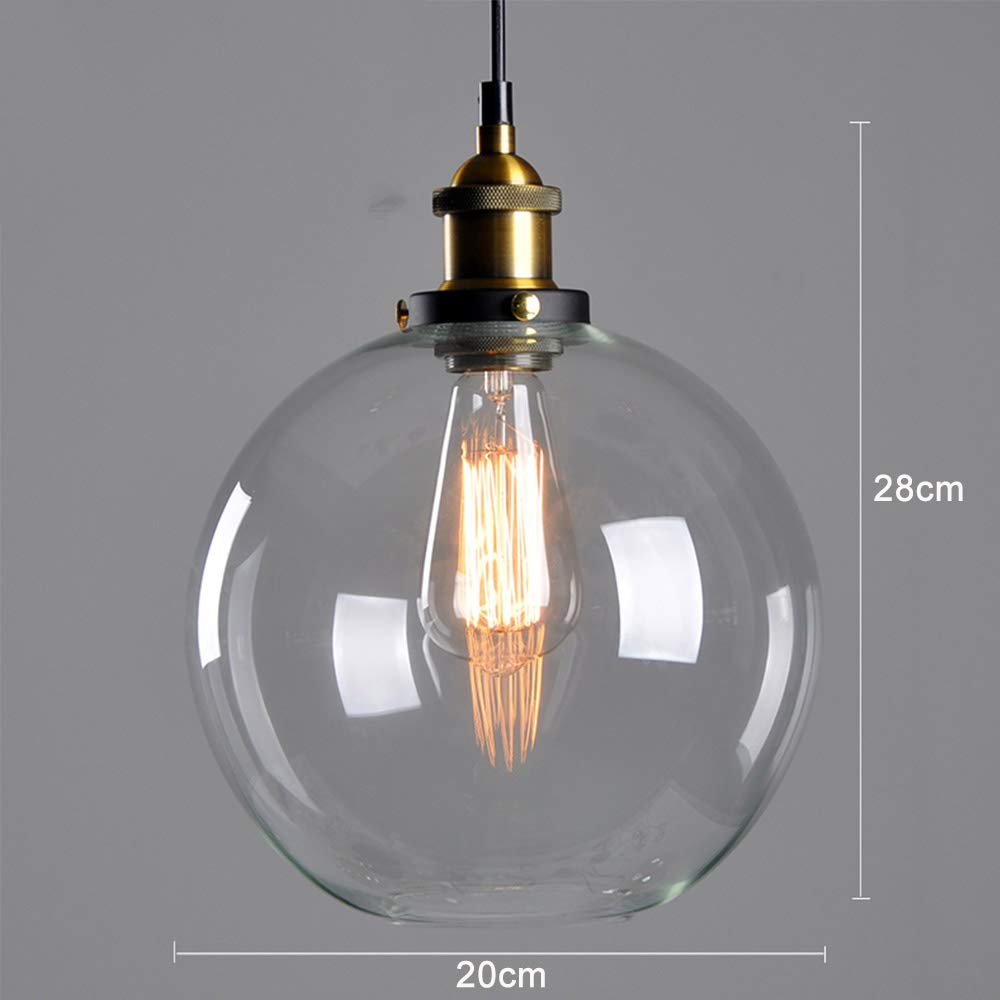 3-lichts vintage industriële hanglamp, metalen Edison-ontwerp