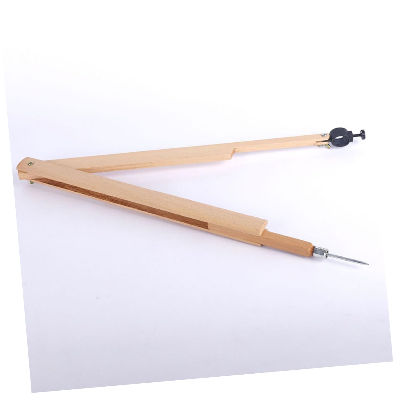 VILLCASE 3 Pezzi Compasso Di Gomma in Legno Strumento Didattico Di Matematica Compasso Da Disegno Strumento Di Disegno Bussola Da Disegno Scolastico Bussola A Trave