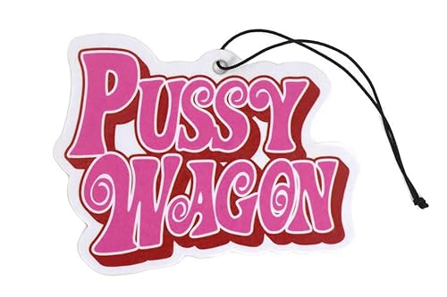 Pu**y Wagon Pu**ywagon – Profumo New Car – Accessori Car Scents veicolo auto Air Freshener – Ciondolo profumato ad albero profumato JDM auto deodorante