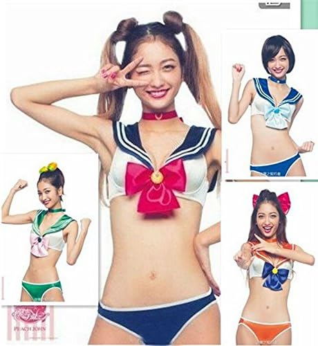 Amazon Co Jp 水着 美少女戦士セーラームーンコスプレ 3点セット 超可愛い制服の誘惑 セクシービキニ式少女水着 年紀念版cob668 木星 グリーン ホビー Amazon Co Jp 水着 美少女戦士セーラームーンコスプレ 3点セット 超可愛い制服の誘惑 セクシービキニ式少女水着 年紀念版cob668 木星 グリーン ホビー