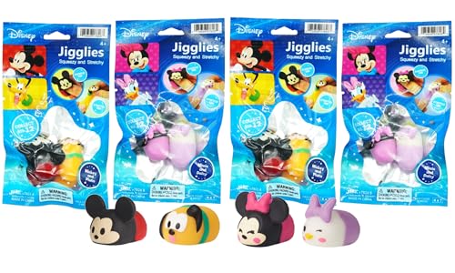 JA-RU Mochi Squishys Toys Mini Squishies Disney 7826-4AB