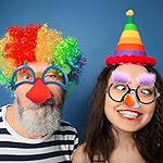 Sumind 6 Pairs Funny Glasses for Adults Disguise Sunglasses Novelty Glasses for Photo Booth Props Costume Party Favors - Image 4