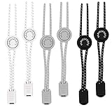 SICHERER HALT - Je nach Wunsch sitzen die elastischen Schnürsenkel enger oder weiter am Fuß. Dank der flexiblen Bänder sowie den praktischen Kordelstoppern, lässt sich die Passform individuell anpassen. Unangenehme Druckstellen werden verhindert.