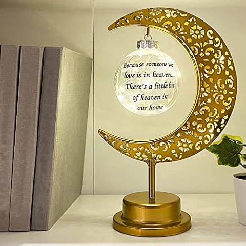 Mayamila Sympathy Gifts Moon Lamp, Memorial Gifts for Loss of Loved One, Bereavement Gift in Loving Memory of Mother Father Mom Dad, Funeral Condolences Remembrance Gift for Grieving Cover