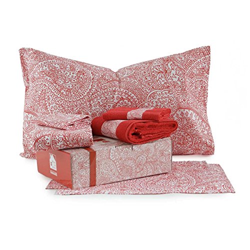 Bassetti - Kit de cama individual Red Box