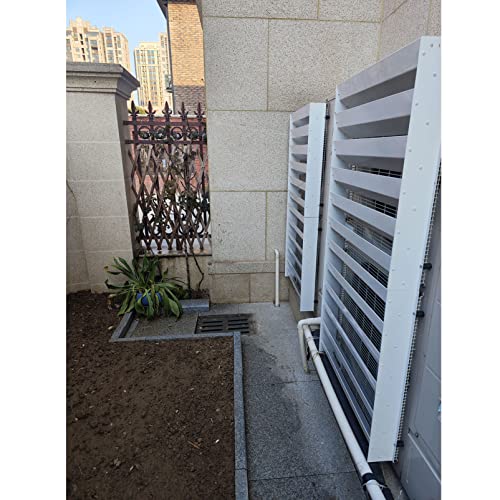 Déflecteur d'unité CA pour protéger la terrasse du soufflage direct de climatisation - 6
