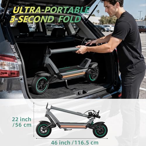 X3 Electric Scooter Adults, 800W Motor 31 MPH Top Speed