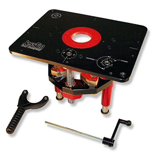 Jessem Mast-R-Lift Ii 02120 Router Lift With Triton Tfbr001 Fixed Base 3-1/4 Hp 4.2 Inch Dia Router Motor And Base #TOP3