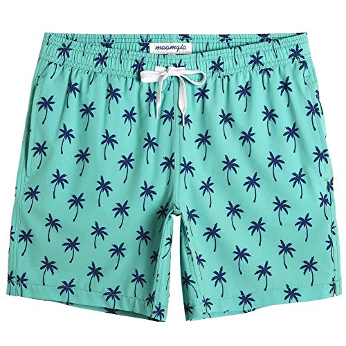 Image of maamgic Mens 7 inch Stretch Swim Trunks Quick Dry Mesh Lining Swimwear Bathing Suits