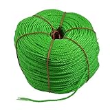 Aexit 1312ft Length Special tool Green Cylinder Shape PE Polyethylene Twine Rope Model:59as158qo556