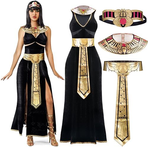 Spooktacular Creations Women Black Cleopatra Dress Brunei | Ubuy