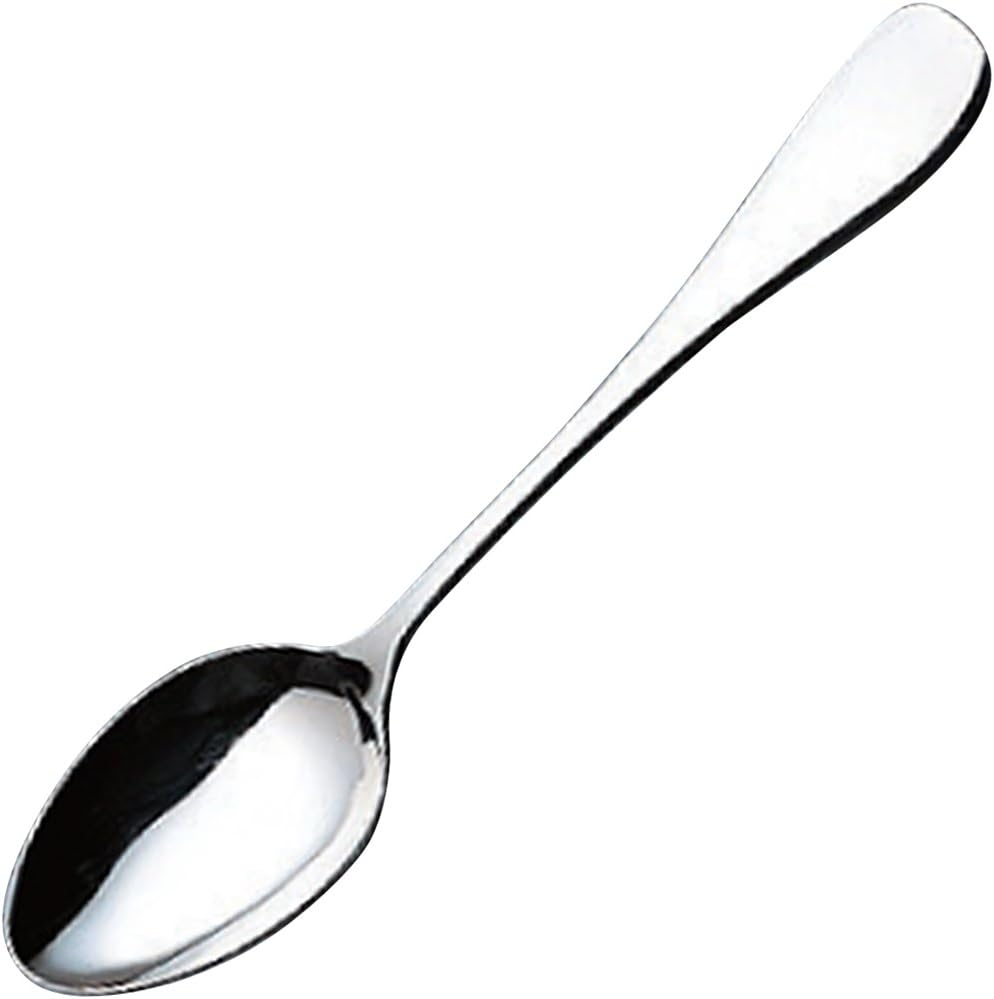 Yamashita Craft 120276015 18-8 Academy Dessert Soup Spoon