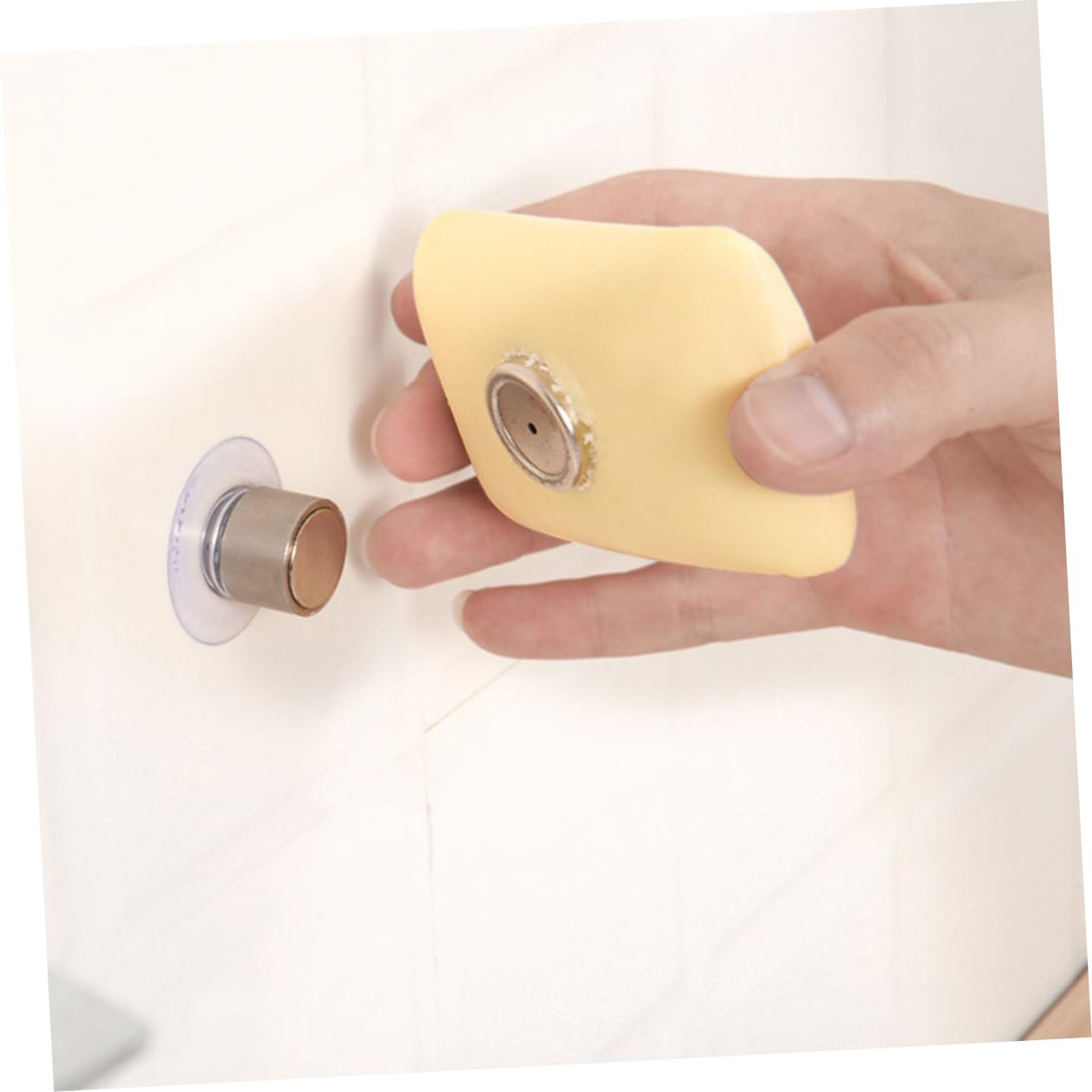 8sätze Magnetischer Seifenhalter Aus Edelstahl Wandmontierter Seifenhalter Für Bad Und Küche rutschfest Und Einfache Installation Ohne Bohren Elegantes Design Für Modernes