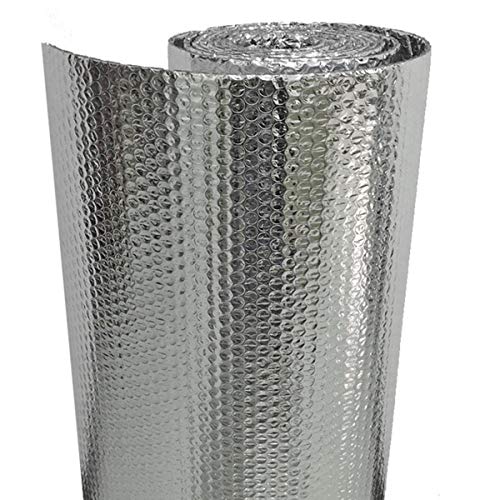 Isolierfolie Dämmfolie Selbstklebend Thermofolie HeizköRper Roll Doppelte Alu Heizkörper Reflexionsfolie Für Dächer Wände Und Böden Wärmedämmung Für Dächer Wände Und Böden Isolierende Folie ( Size : 1