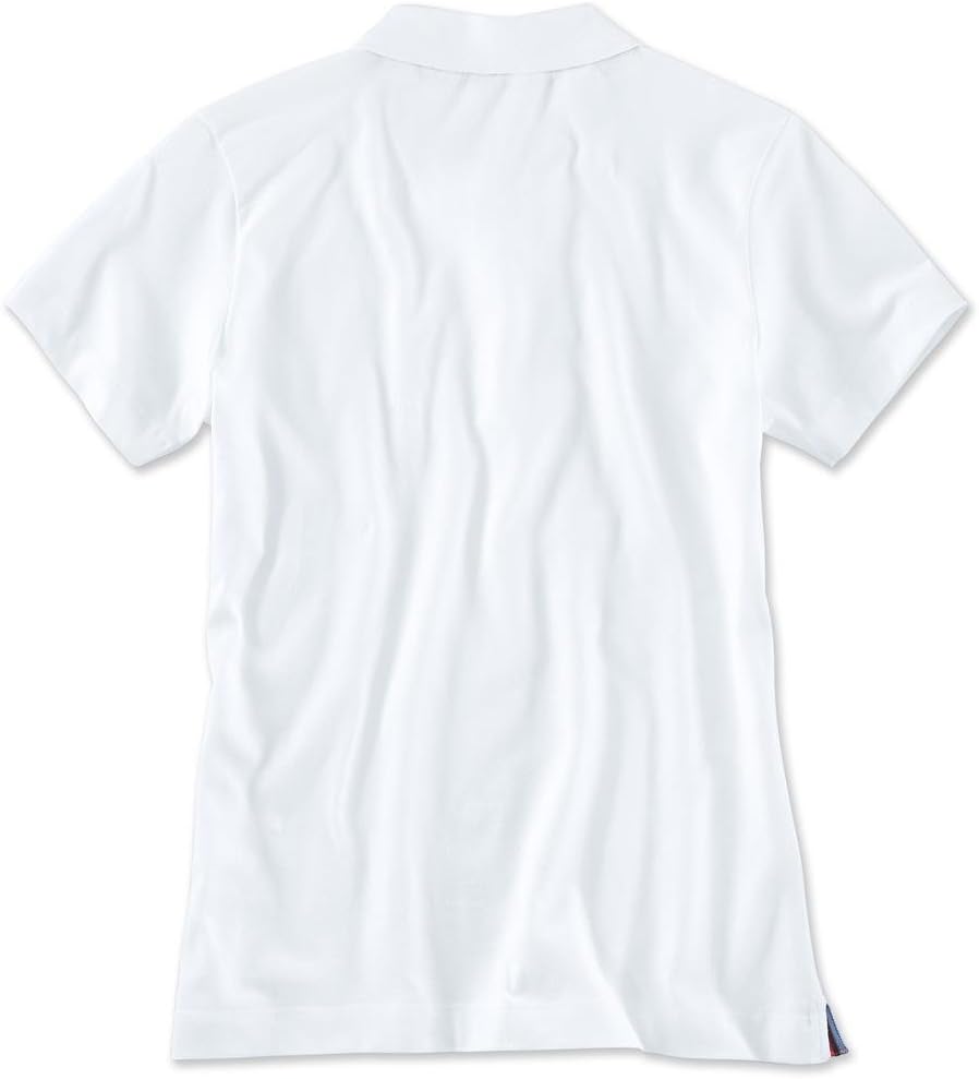BMW Polo Shirt Men White Medium