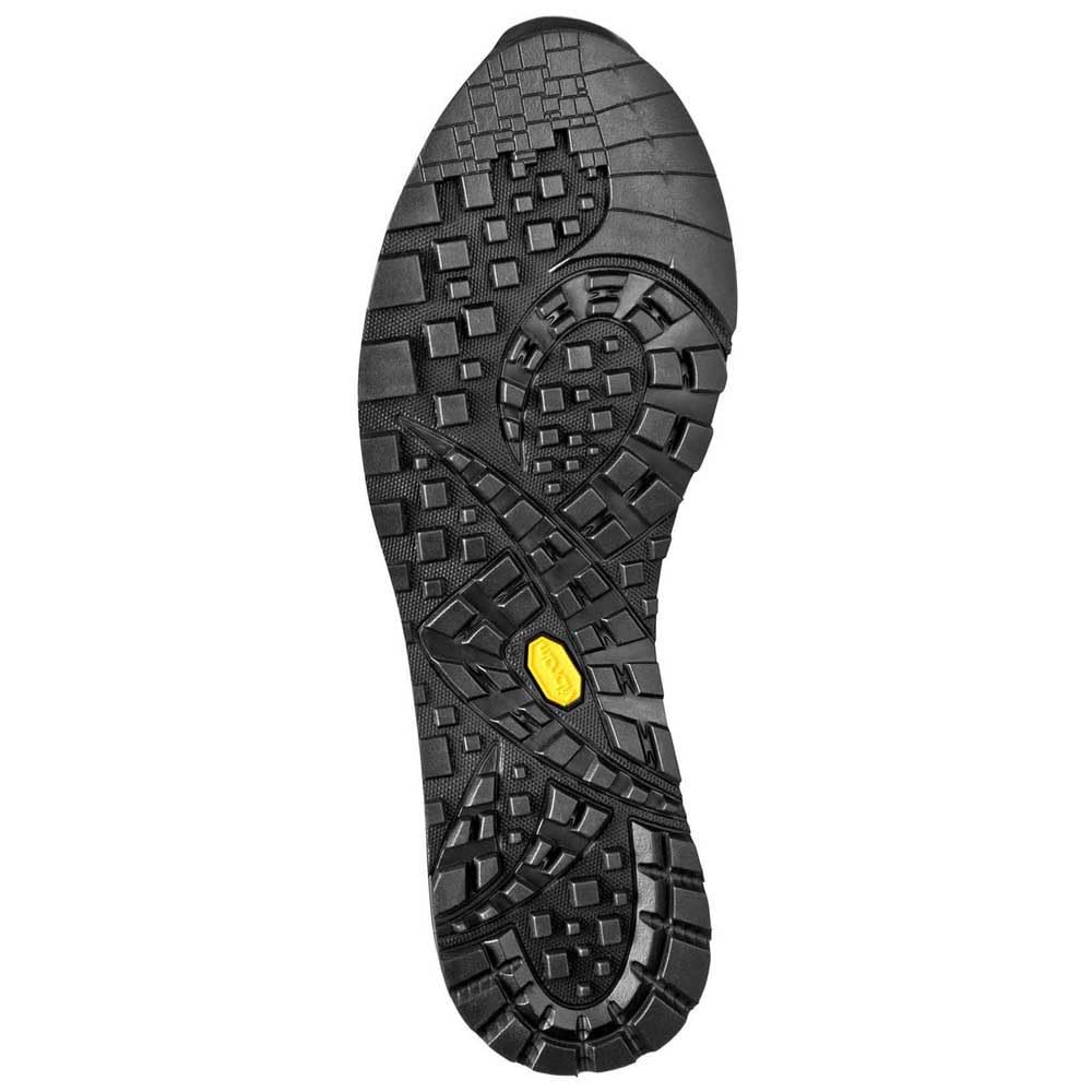 LOMER Badia II MTX, niskie buty turystyczne, zamszowe skórzane cholewki, membrana Mer-Tex, podeszwa Vibram, sznurowane, męskie, Żółta flaga, 44 EU