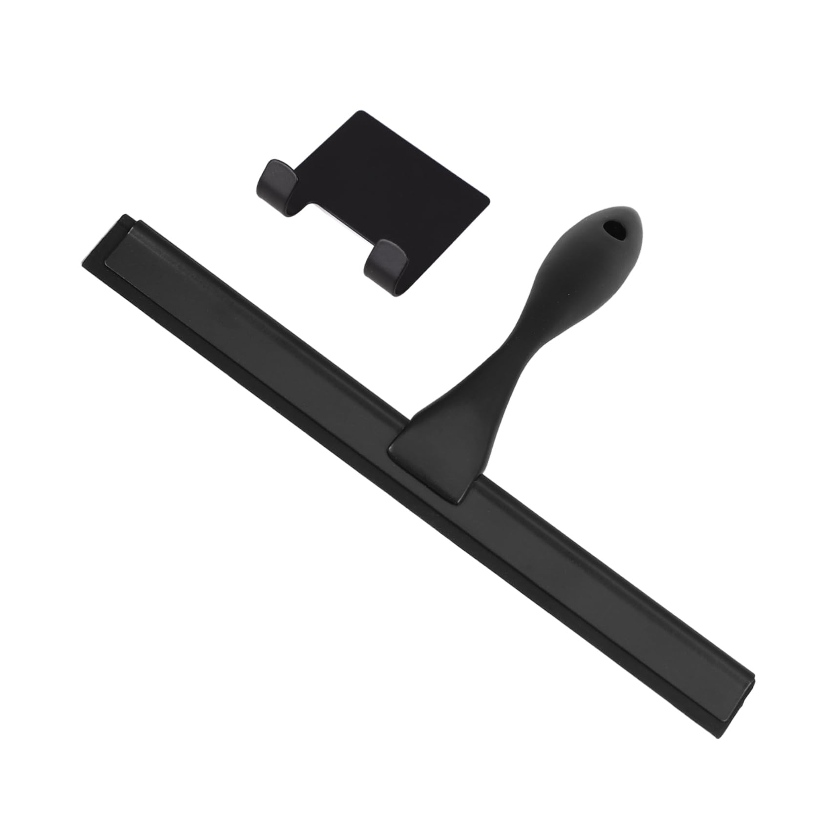 PACKOVE Shower Squeegee for Glass Doors and Window Cleaner Comfortable Grip for Easy Use for Bathroom and Kitchen Cleaning Sleek Design