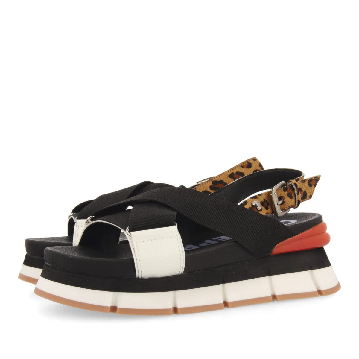 Gioseppo Leesburg, Low-Top Sneakers, Leopardo,