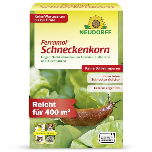 Neudorff Ferramol Schneckenkorn – Zuverlässiger und schneller Schneckenschutz - Extrem Regenfest. Keine toten Schnecken sichtbar… – Ansicht 1