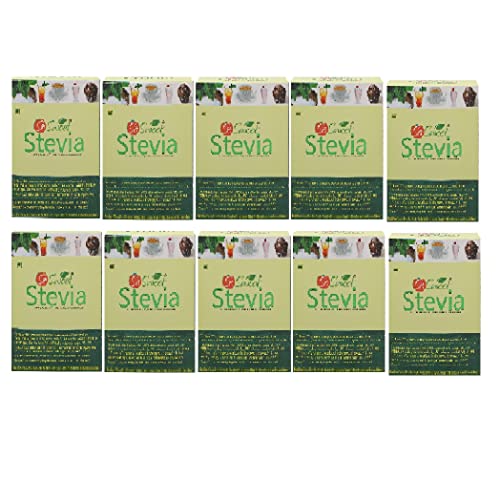 Image of So Sweet Stevia Sugar-Free Natural Zero-Calorie Sweetener, 50 Sachets (Pack of 10), Convenient for Sweetening Drinks, Baking, and Cooking, Diabetic & Keto-Friendly, Ideal for Healthy Lifestyles