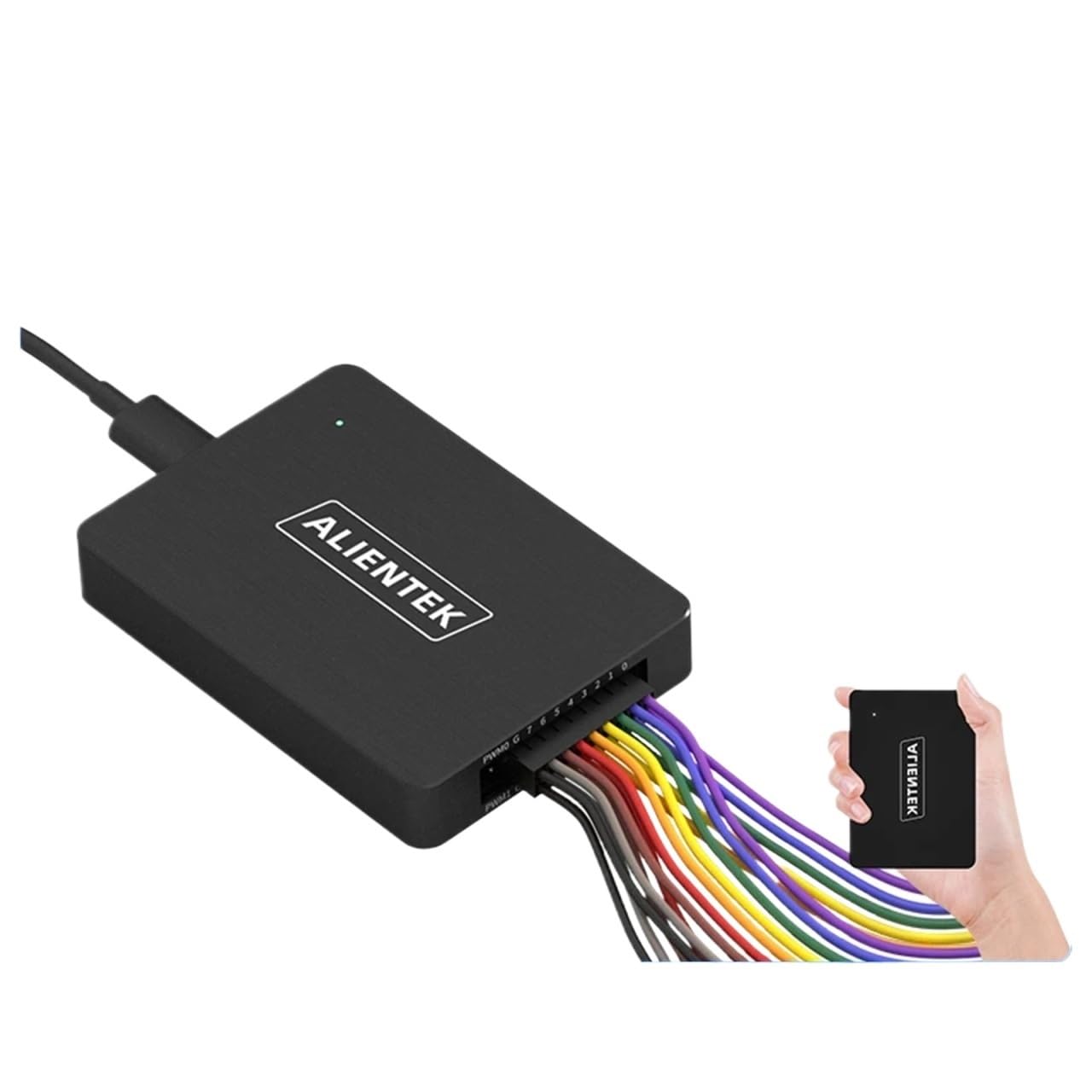 Logic Analyzer DL16 250MHz Max Sample Rate 16Channels Tools ARM FPGA Debug Protocol Decoding Software(DL16 Set 4)