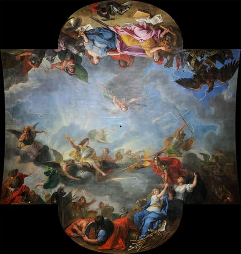 Art Mural Gand Charles Le Brun Peinture Poster Impression pour un Salon Moderne Grand Format